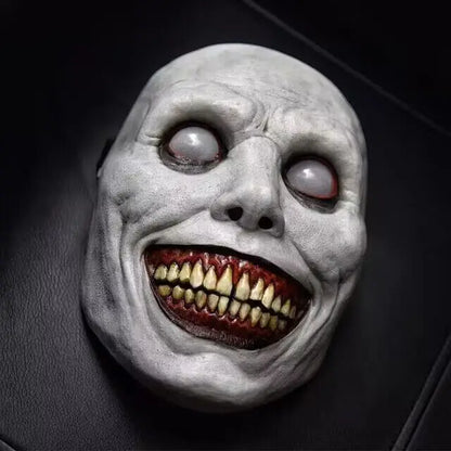Mask Halloween Latex Smiley Demon Full Face Horror Party