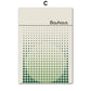 Bauhaus Green Minimalist Wall Art Canvas Print Water-Resistant