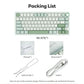 Keyboard Mechanical R75 Gasket 80Key RGB Hot Swap Spanish