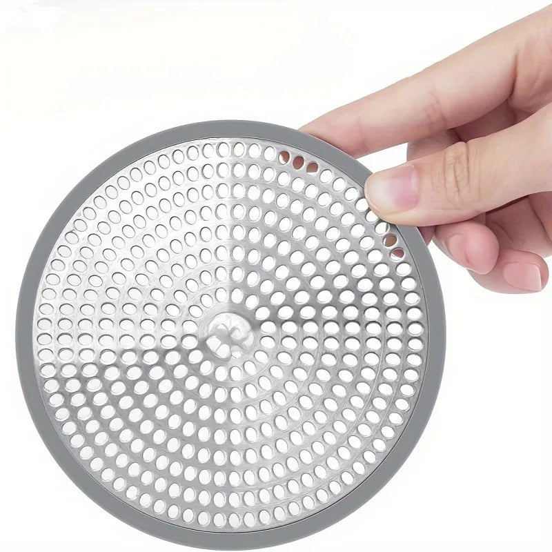 Hair2026 Edition Strainer Drain Cover Circular Shower Sink Hair Catcher, Simple Hair Cleanup For Bathroom And Kitchen Fall