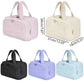 large capacity wash bag, bathroom toiletries partition organizer – Water-Resistant women's travel cosmetic bag