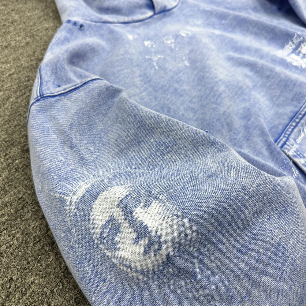 Men's Oversized Hooded Sweatshirt - Washed Cotton Street