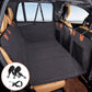 Water-Resistant Pet Car Seat Cover - Anti-Slip Scratch-Proof Hammock Back Seat Protector for Dogs