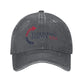 Plush Timeless Unisex Baseball Cap - Low-Profile Curved Brim, Washed Cotton, Vintage-Inspired For Regular Wear
