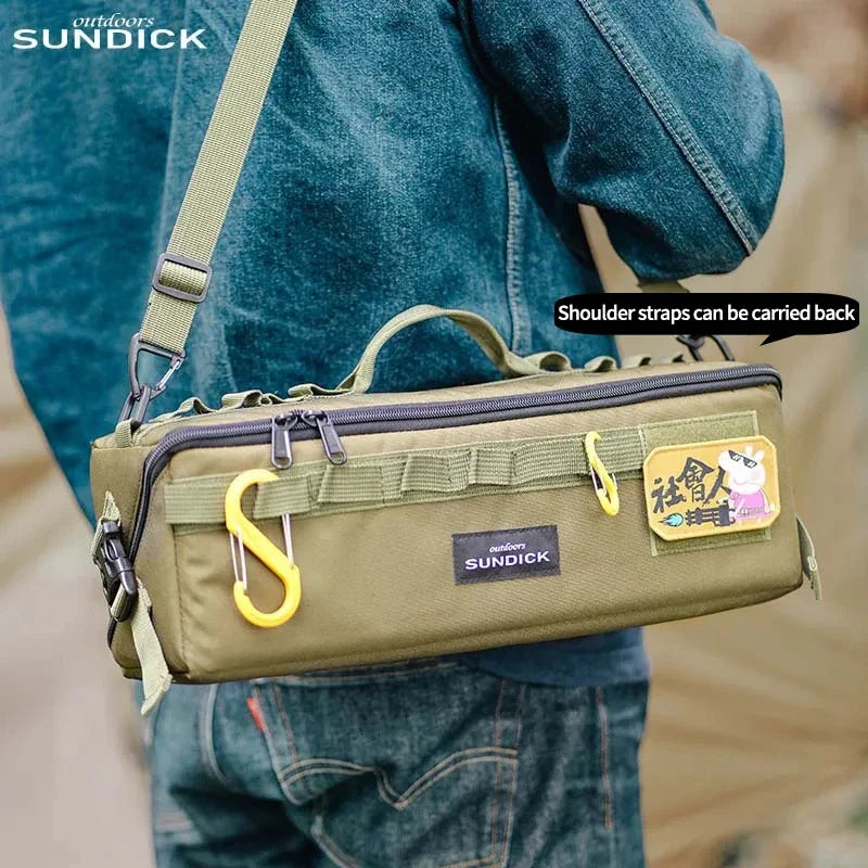 Camping Gear Storage Bag Outdoor Organizer Fall 2026 Water-Resistant Abrasion Resistant Shoulder Strap Included