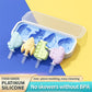 Reusable Silicone Ice Cream Mold and Ice Pop Maker - Food Grade, Non-Stick, Simple to Clean, Temperature Resistant