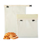 Eco-Friendly Reusable Food Storage Fermentation Bags 2026 – Beeswax Bread Bags 2-Pack Oxford Cloth