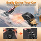 Heater Car Defogger 12V/24V 2-in-1 Heating And Cooling Plug In Windshield Defroster, Winter 2025 Ready