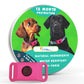 Organic Extract Pet Flea & Tick Repellent Collar Tag Dogs Cats All Seasons Safe Wearable
