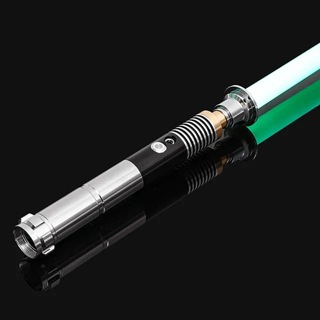Lightsaber RGB Metal Hilt Sword Toy Cosplay 2025 Collectible Prop Battery-Powered Flashing LED Gift
