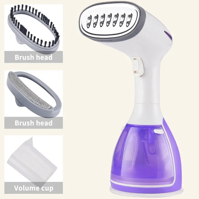 Garment2025 Edition Steamer Travel-Friendly 1500W Hand-Held Clothes Steam Iron, Vertical Fast Heat, Fall
