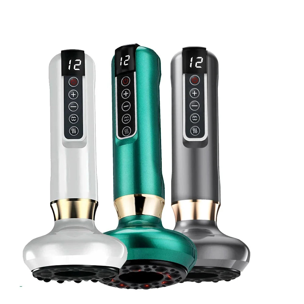 Device Cupping Massage Vacuum Therapy 6 and 12 Levels Back Meridians TikTok Viral Fall 2026 Anti Cellulite Heating