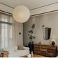 Pendant Japandi Lamp Wabi Sabi Rice Paper Round LED Dimmable