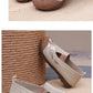 Women’s Breathable Flats - Slip-On Mesh, Embroidered