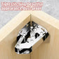 Steel Stainless Cabinet Hinges 90 Degree No-Drilling for Kitchen Furniture 10PCS