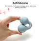 Rabbit Silicone Teether Rattle Newborn Sensory Toys