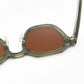 Style Korean Retro Sunglasses for Women TR90 Polygon Polarized UV400 Green Brown 2025 Summer