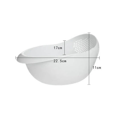 Rice Colander With Handles Kitchen Drain Basket Fall 2026 Simple Rinse Fast Drain