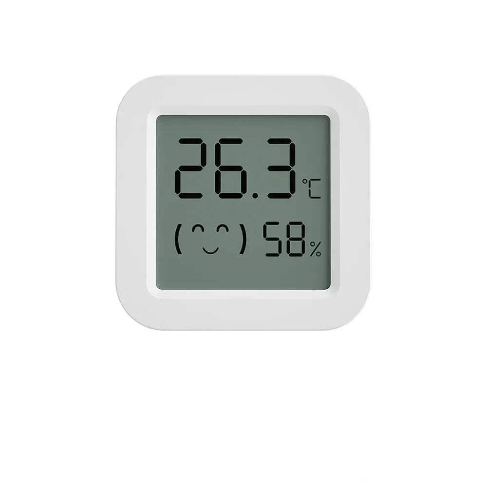 Tuya ZigBee Temperature Humidity Sensor with LCD Screen for Smart Household - Works with Alexa, Google Household, Smart Life App