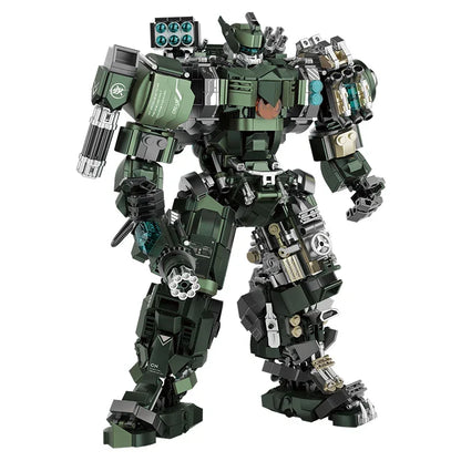 Mecha Building Kit Mech Warrior Battle Robots Kit Fall 2025 Gift for Kids and Adults Creative STEM Play