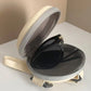 Sunglasses Foldable Cat Eye Vintage Narrow Frame UV400 Protection Travel-Friendly Pocket Shades Fall 2026 Trend Gift