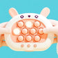 Push Speed Decompression Puzzle Game Console - Engaging Squeeze Toy for Teens and Adults, Develops Coordination and Problem-Solving Skills