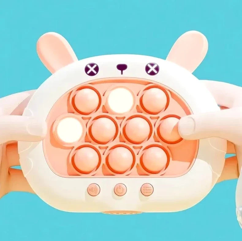 Push Speed Decompression Puzzle Game Console - Engaging Squeeze Toy for Teens and Adults, Develops Coordination and Problem-Solving Skills