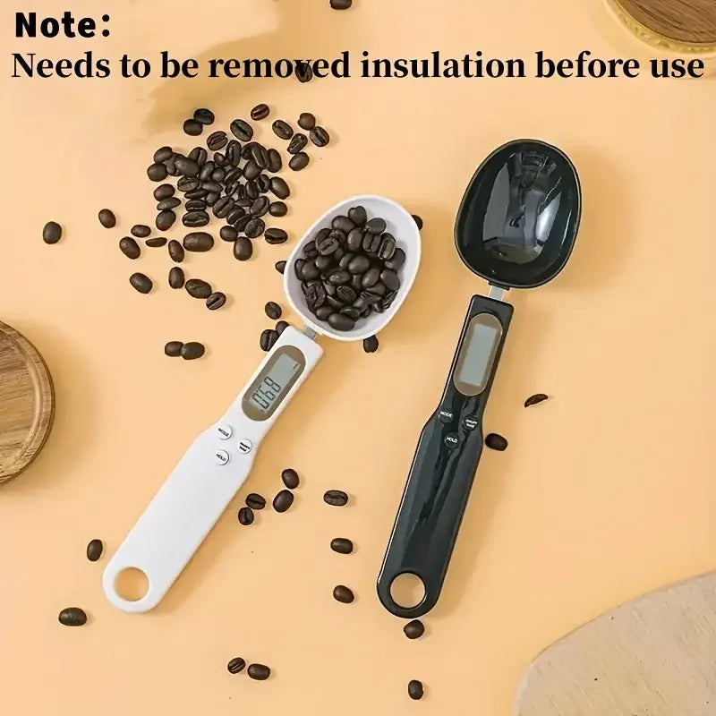 Electronic Kitchen Scale 500g 0.1g LCD Digital Spoon Scale for Food and Baking Measurement Device