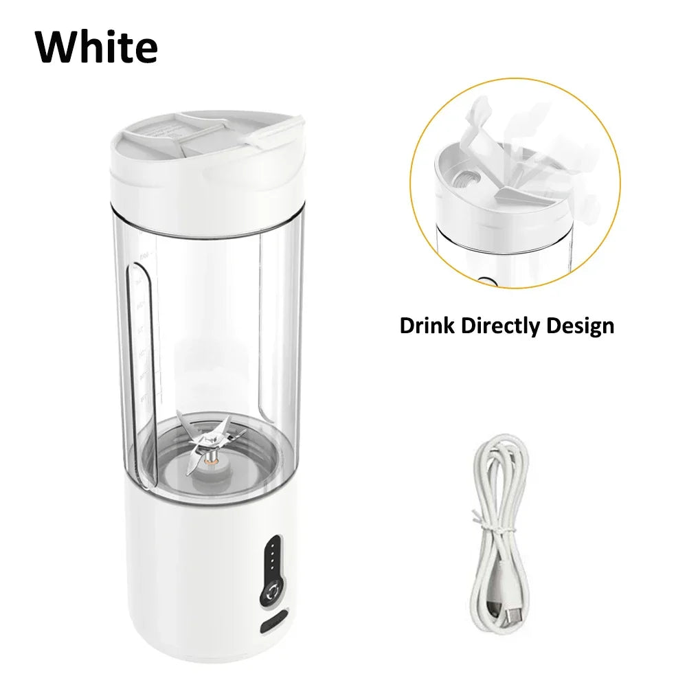 Travel-Friendly Blender 6-Blades Smoothie Maker Summer Essentials 2026 Battery-Powered On The Go Juicer