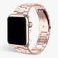 Steel Stainless Watch Band With Protective Case Secure Fit