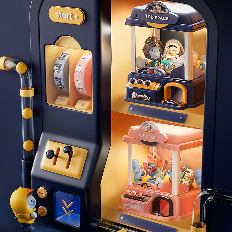 Claw Mini Machine Standard  - Interactive Doll Catcher Game, Fun Christmas Gift for Kids