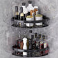 Aluminum Alloy Bathroom Shelf - No Drill Household Organizers for Shampoo, Kitchen Storage, Water-Resistant Design