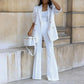 Tailored women's blazer set – fitted jacket and trousers, high-quality fabric, for professional wear 1