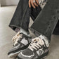 Vintage Men's Skate Shoes, Retro Gray Design, Comfortable Fit, Eco-Friendly Materials, Perfect for Everyday Wear-2