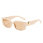 Trendige Damen Sonnenbrille – quadratisches Metall-Design, retro, für den Alltag 3