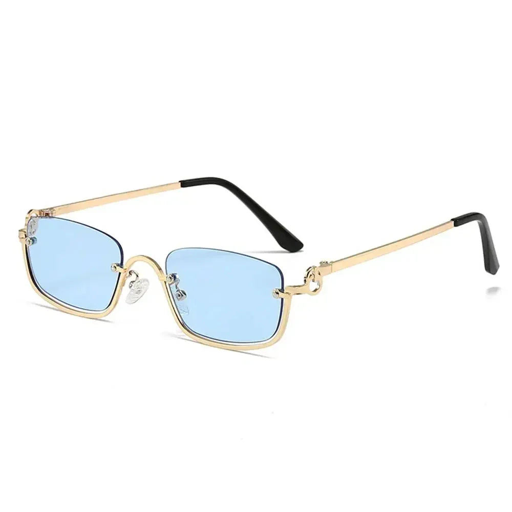 Trendy Damen Sonnenbrille – Metallrahmen, retro, für Freizeit und Sport 10