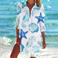 Linen Shirt Dress for Women, Elegant Cotton Blend, Adjusted Fit for Office and Casual Occasions, Available in Multiple Sizes-2