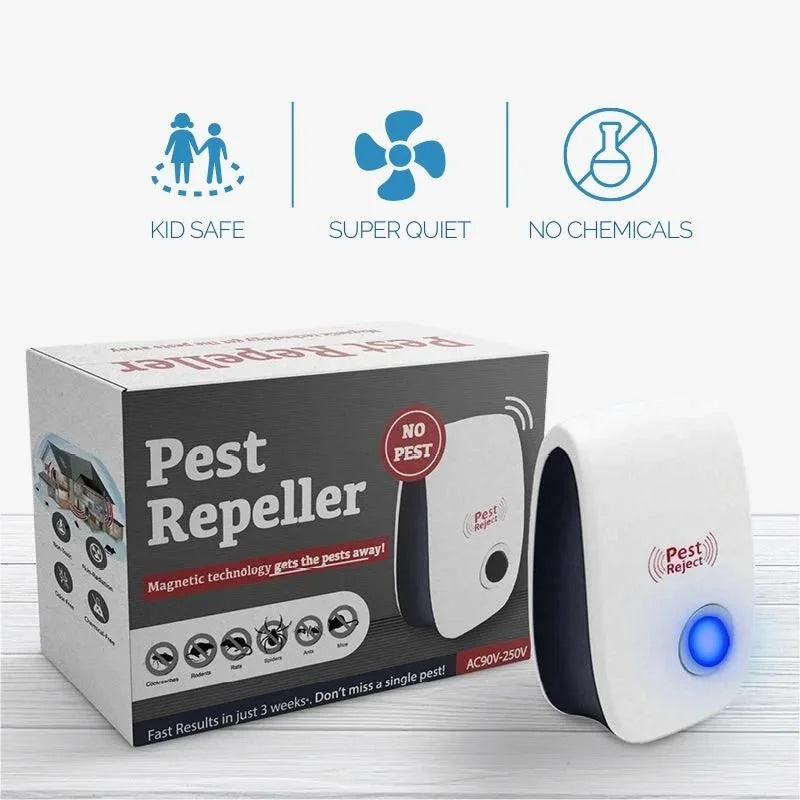 Mouse Ultrasonic Repeller Silent Pest Control Eco Safe