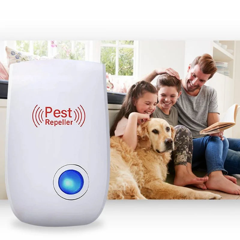 Rat Ultrasonic Repeller Silent Pest Control Device Safe