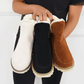 Women’s Insulating Winter Boots - Ankle Suede, Fleece Lined