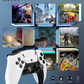 Mini Retro Game Console with 20,000 Timeless Games - 4K HD Output, Dual Cordless Controllers