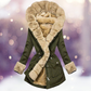 Cozy Warm Women’s Parka - Long Tailored Faux Fur Winter