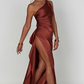 Variant image for Elegant White Maxi Dress for Women, Floor-Length Floral Design, Comfortable Fit for Special Occasions-10