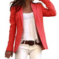 Versatile women's black blazer – long-sleeve tailored design, premium fabric, for office and formal occasions 4
