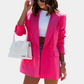 Versatile women's blazer – mid-length, premium fabric, for office or casual outings 2