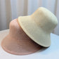 Light Women's Bucket Hat - Retro Straw, Summer