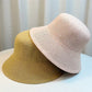 Light Women's Bucket Hat - Retro Straw, Summer