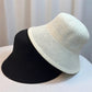 Light Women's Bucket Hat - Retro Straw, Summer
