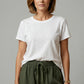 Women's Breathable Shorts - Pleated Pocket, Wide-Leg, Cotton Blend, Casual Wear, Pull-On Style