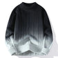 Plush Timeless Men's Gradient Knit Sweater - Crewneck Wool